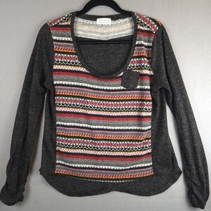 Love Tree Pullover Top Size XL